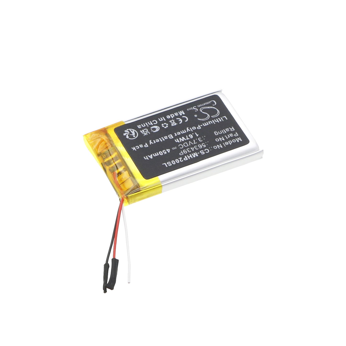 Replacement Battery for Microsoft Surface Headphones 2 – Wireless Headset – 450mAh / 3.7V - image 2