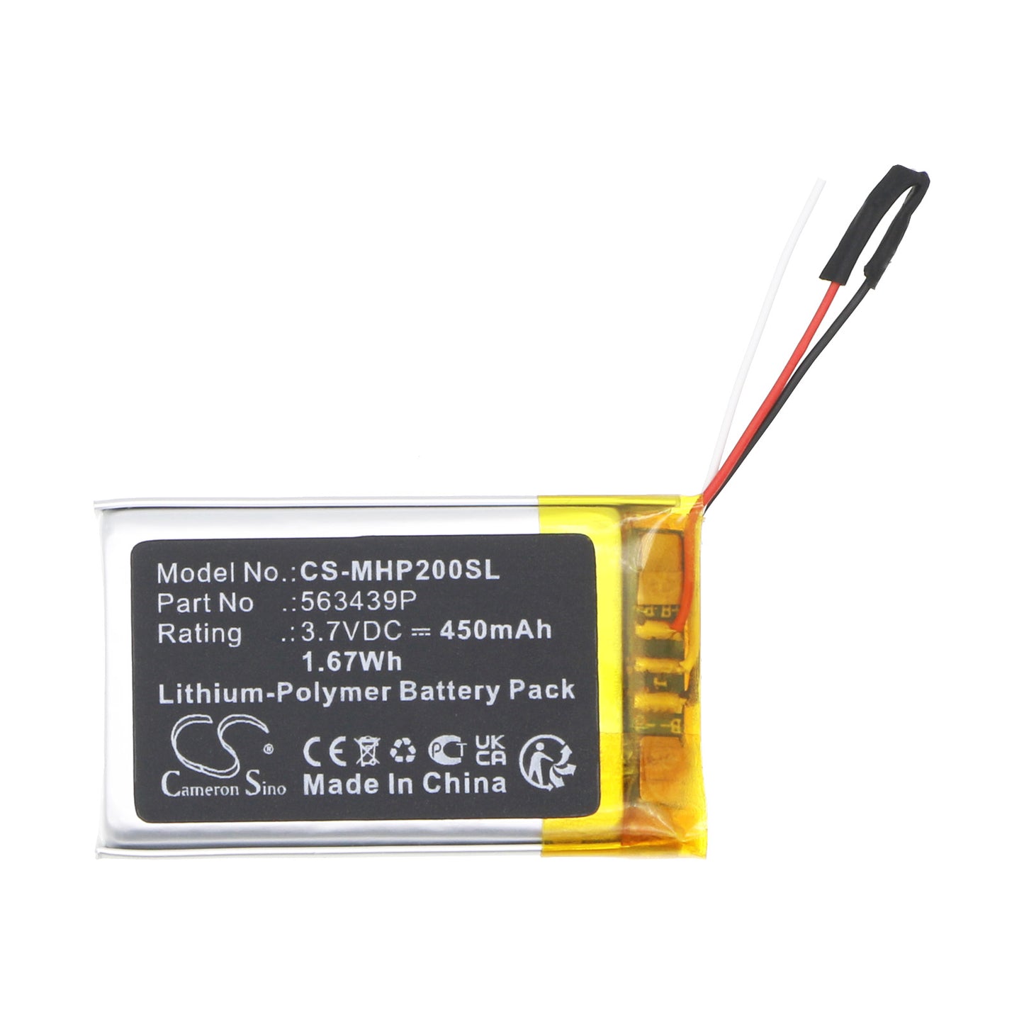 Replacement Battery for Microsoft Surface Headphones 2 – Wireless Headset – 450mAh / 3.7V - image 3