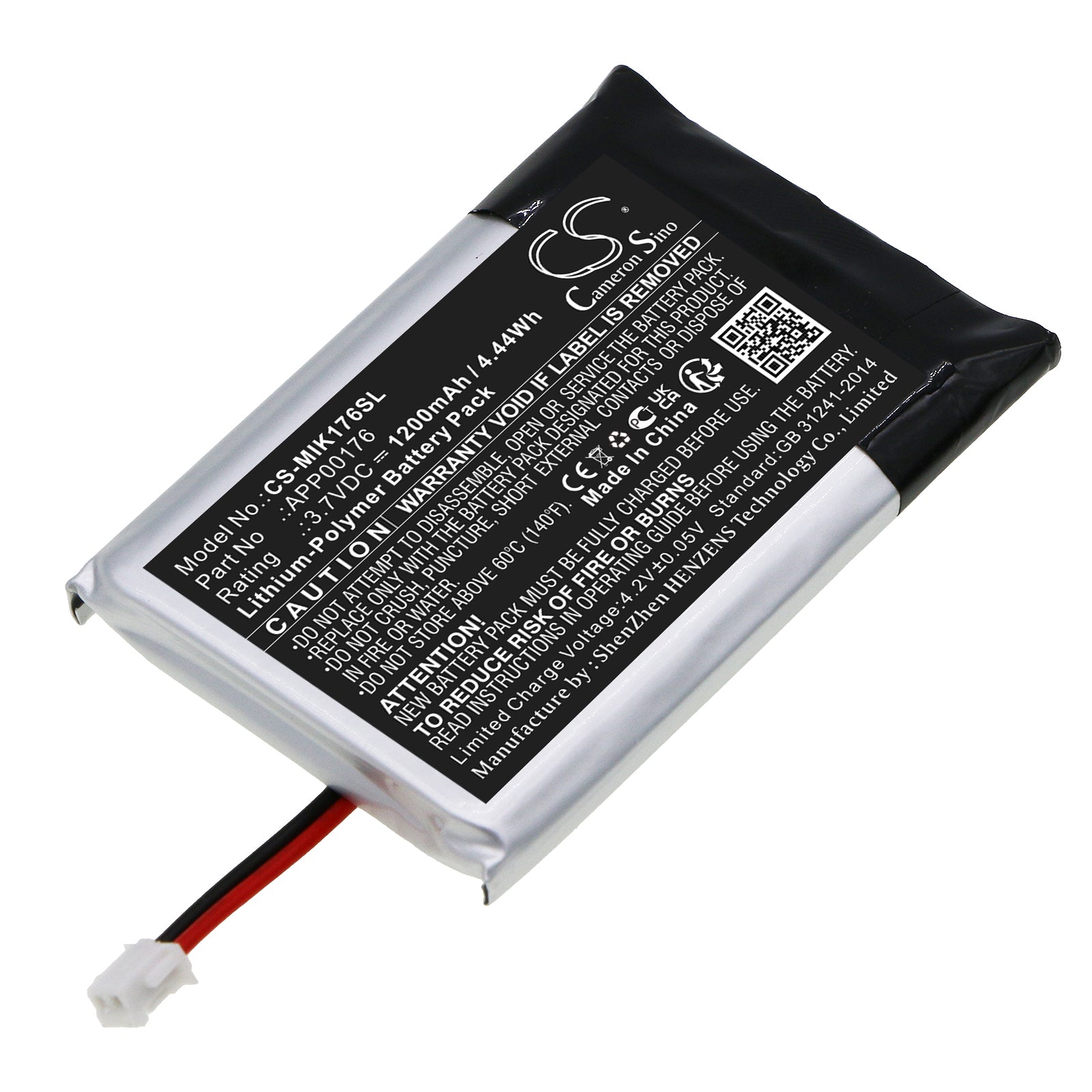 Replacement Battery for MINN KOTA iPilot Link Remote BT – Remote Control – 1200mAh / 3.7V - image 1
