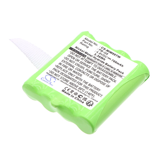 Replacement Battery for Alan | Reer | Midland 5006 – Two-Way Radio – 700mAh / 4.8V