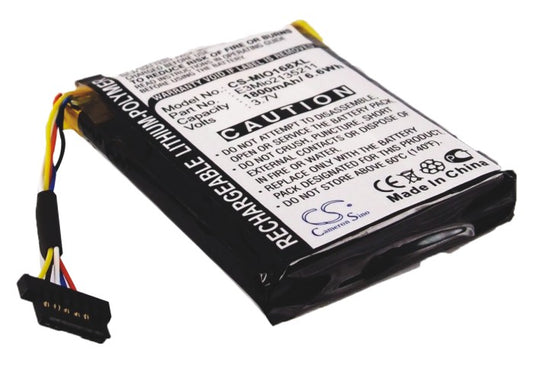 Replacement Battery for Navman | Pharos | BlueMedia | Yakumo | Typhoon | Medion | Mitac | Airis PiN 100 – PDA, Pocket PC – 1800mAh / 3.7V