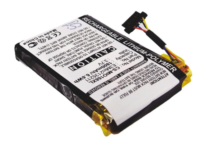 Replacement Battery for Navman | Pharos | BlueMedia | Yakumo | Typhoon | Medion | Mitac | Airis PiN 100 – PDA, Pocket PC – 1800mAh / 3.7V