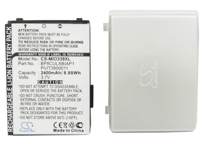 Replacement Battery for ViewSonic | Mitac | Rover V36 – PDA, Pocket PC – 2400mAh / 3.7V