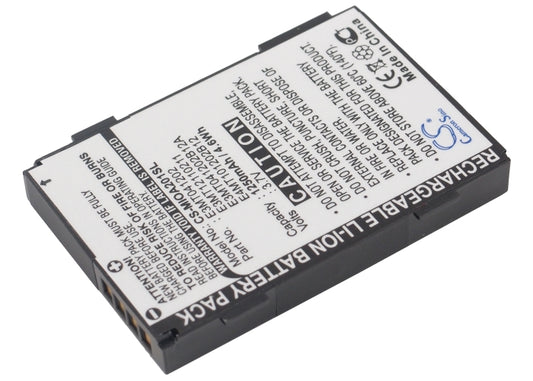Replacement Battery for Yakumo | Mitac | Medion Delta X GPS – Mobile, SmartPhone – 1250mAh / 3.7V
