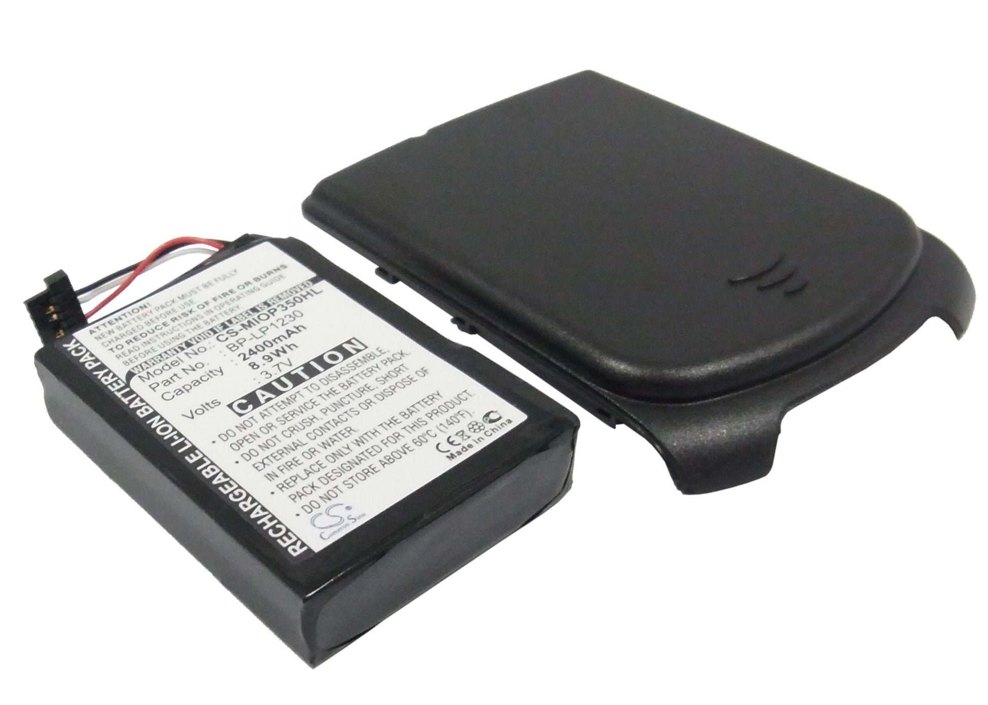 Replacement Battery for Mitac Mio P350 – GPS, Navigator – 2400mAh / 3.7V - image 1