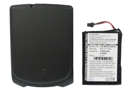 Replacement Battery for Mitac Mio P350 – GPS, Navigator – 2400mAh / 3.7V - image 5