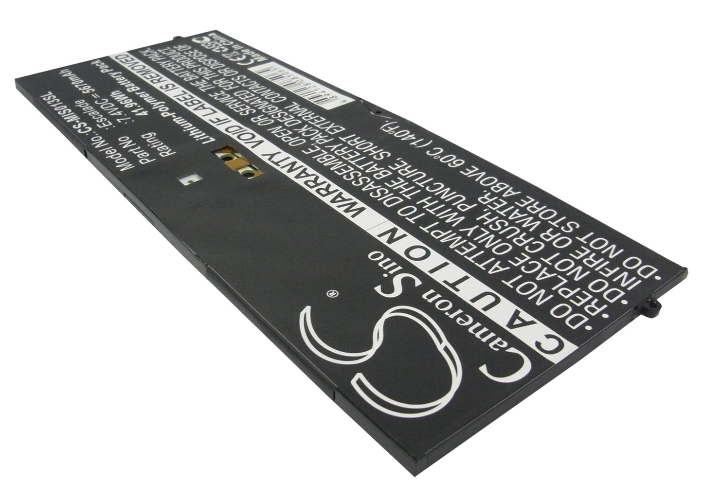 Replacement Battery for Microsoft Surface Pro – Tablet – 5670mAh / 7.4V - image 1