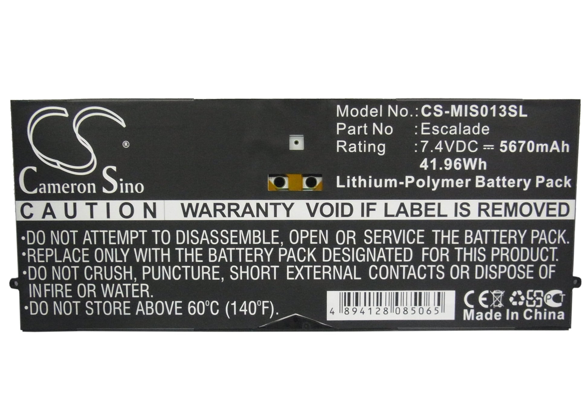 Replacement Battery for Microsoft Surface Pro – Tablet – 5670mAh / 7.4V - image 5