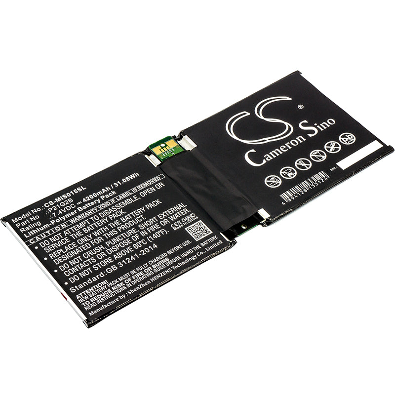 Replacement Battery for Microsoft Surface 2 RT2 1572 – Tablet – 4200mAh / 7.4V - image 1