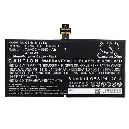 Replacement Battery for Microsoft Surface 4 – Tablet – 5050mAh / 7.5V - image 3