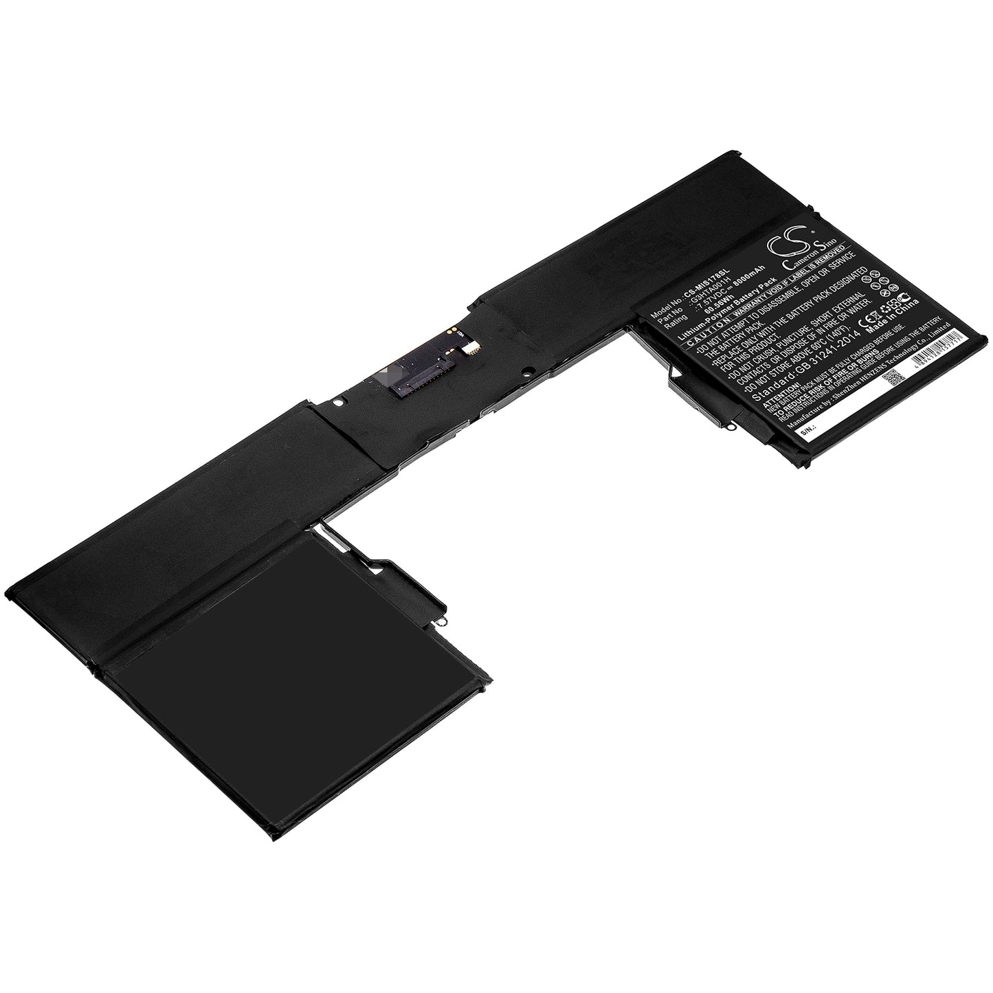 Replacement Battery for Microsoft Surface Book 1785 – Tablet – 8000mAh / 7.57V - image 1