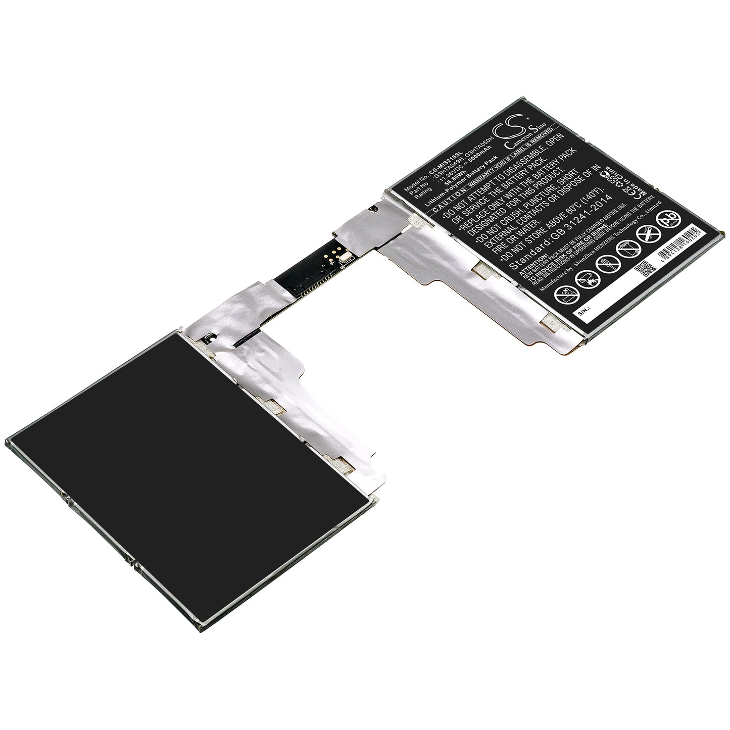 Replacement Battery for Microsoft Surface Book 2 1835 13.5" Tablet Keyboard – Tablet – 5000mAh / 11.36V - image 1