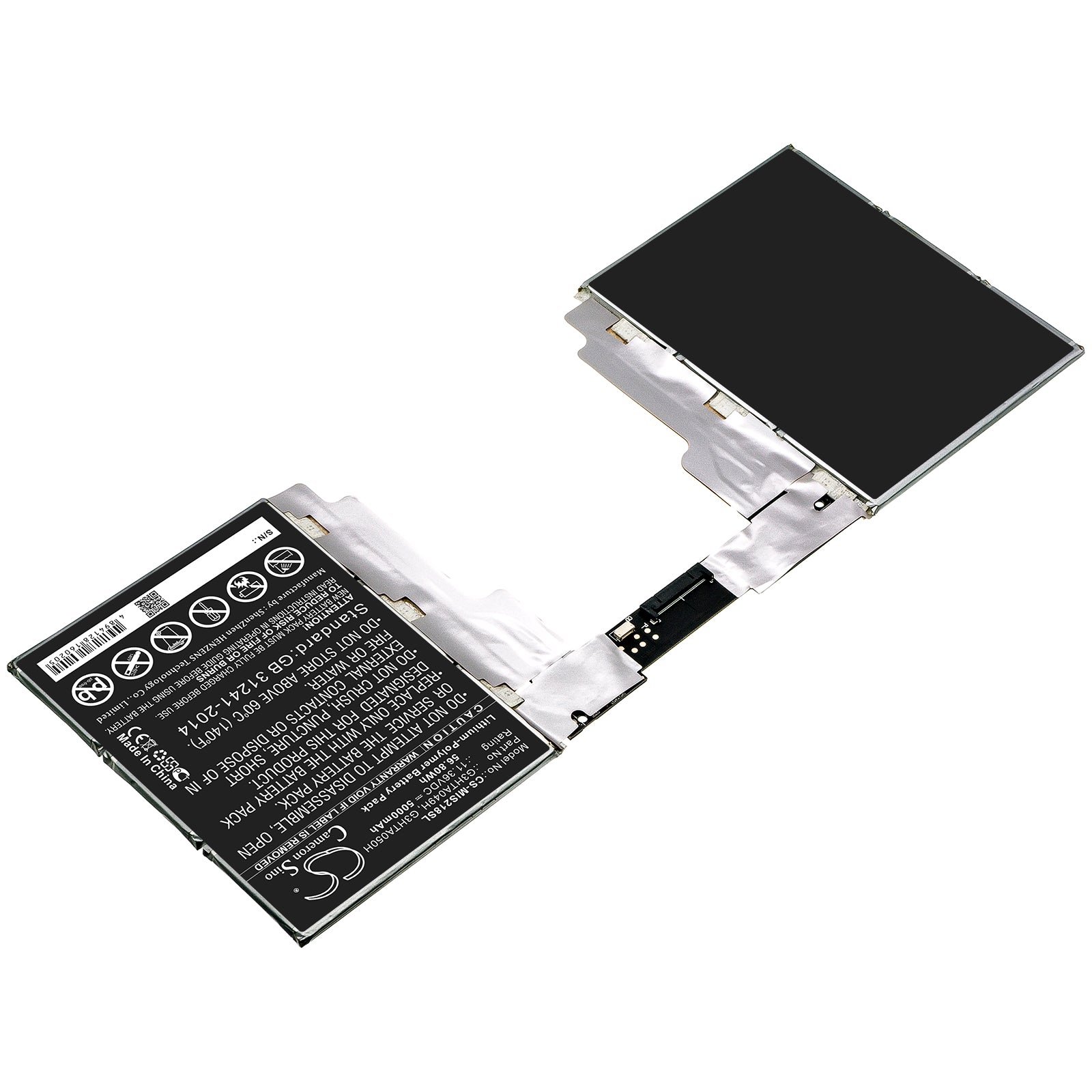 Replacement Battery for Microsoft Surface Book 2 1835 13.5" Tablet Keyboard – Tablet – 5000mAh / 11.36V - image 2