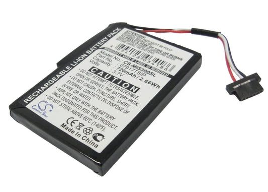 Replacement Battery for Navman | Mitac Mio Spirit 300 – GPS, Navigator – 720mAh / 3.7V