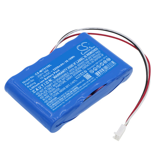 Replacement Battery for Megger MIT515 Insulation Resistance Tester – Equipment, Survey, Test – 5200mAh / 10.8V