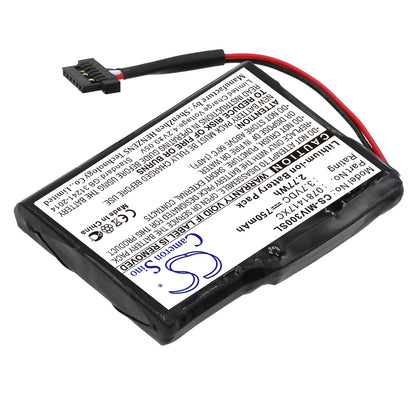 Replacement Battery for Mitac  Mio  Moov 360u – GPS, Navigator – 750mAh / 3.7V