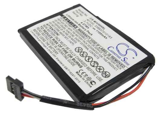 Replacement Battery for Mitac | Navman Mio Spirit V505 TV – GPS, Navigator – 1100mAh / 3.7V