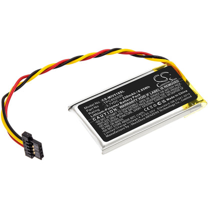 Replacement Battery for Mio  MiVue 508 – Dashcam – 230mAh / 0.85Wh / 3.7V