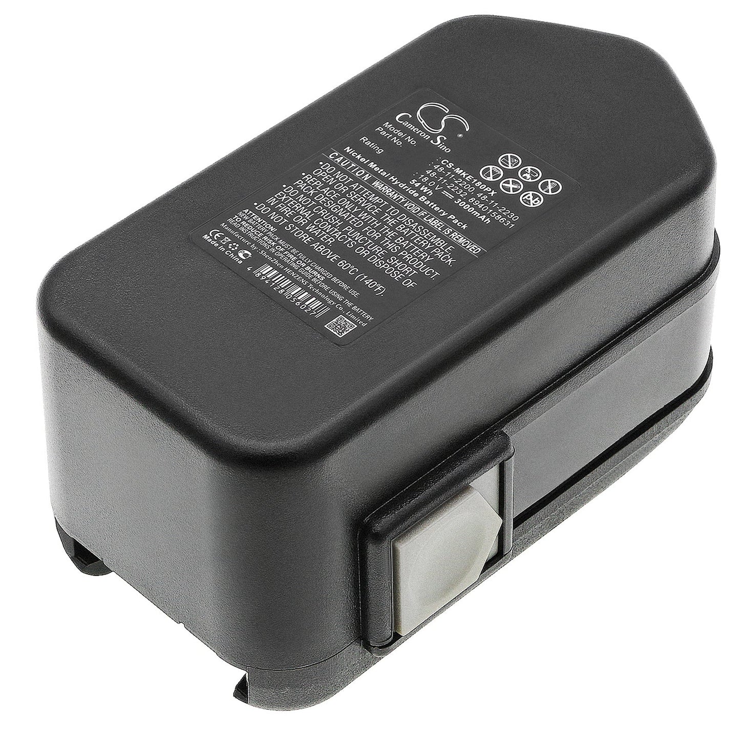 Replacement Battery for Milwaukee  0521-20 – Power Tools – 3000mAh / 54.00Wh / 18.0V