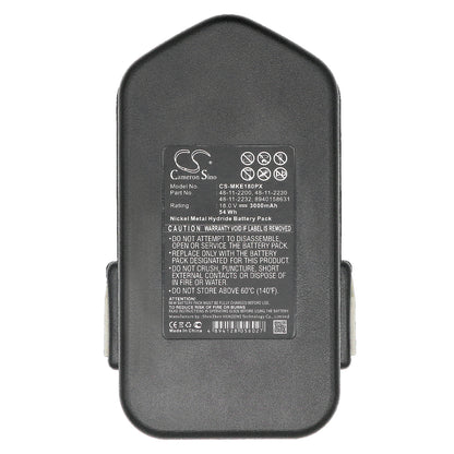 Replacement Battery for AEG  – 3000mAh / 54.00Wh