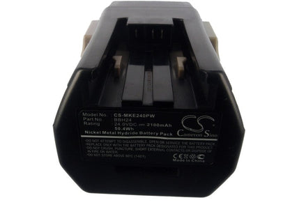 Replacement Battery for Milwaukee  BXL24 – Power Tools – 2100mAh/50.4Wh / 24.0V
