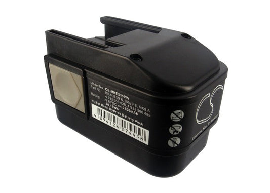 Replacement Battery for Milwaukee  PCS6T – Power Tools – 2100mAh/20.16Wh / 9.6V