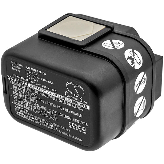 Replacement Battery for Atlas Copco | Milwaukee PES7.2T – Power Tool – 2100mAh / 7.2V - image 1