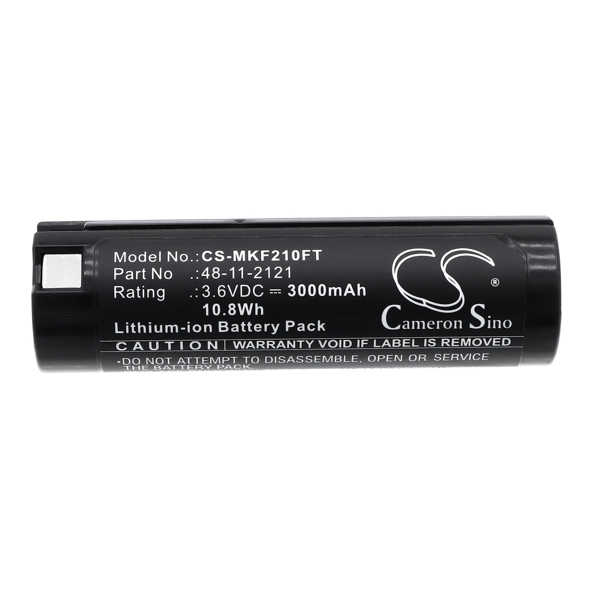 Replacement Battery for Milwaukee 2112-21 – Flashlight – 3000mAh / 3.6V