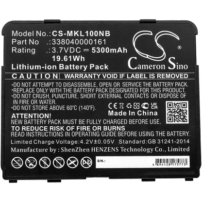 Replacement Battery for Matic MioWork L1000 – Tablet – 5300mAh / 3.7V - image 5