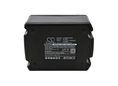 Replacement Battery for Milwaukee  C14 DD – Power Tools – 3000mAh / 43.20Wh / 14.4V