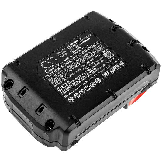 Replacement Battery for Atlas Copco | Berner | NovoPress | Geberit | Fromm | Milwaukee LokTor H18 – Power Tool – 2000mAh / 18V