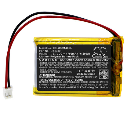 Replacement Battery for Makeblock | Lego mBot – Programmable Robots – 1700mAh / 3.7V