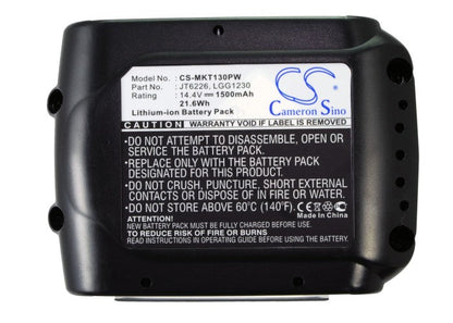 Replacement Battery for DOLMAR  AG-3729 – Power Tools – 1500mAh / 21.60Wh / 14.4V