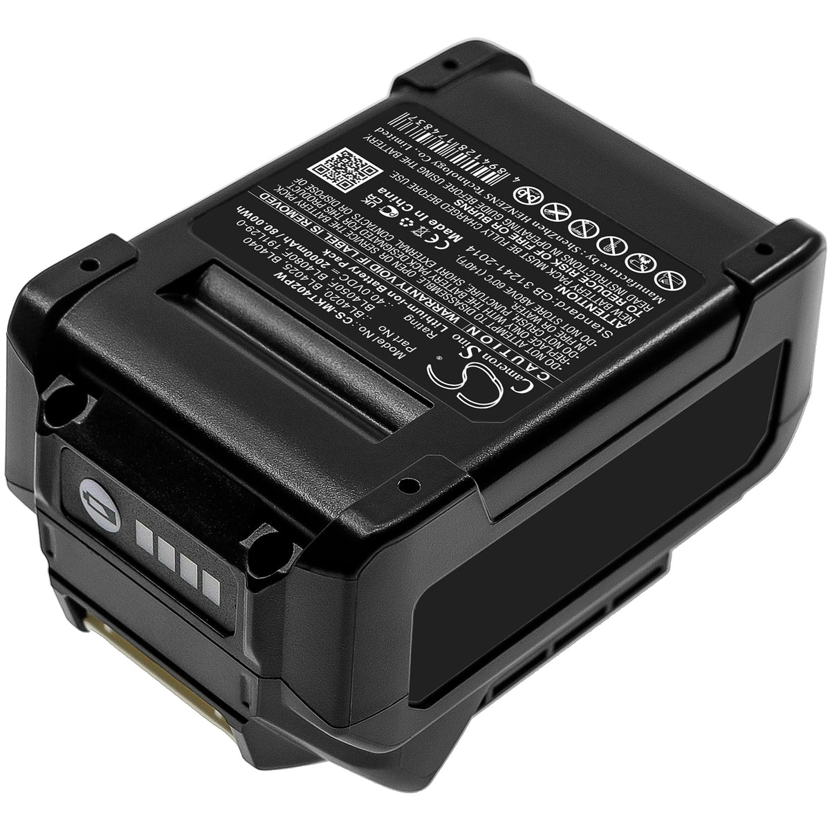 Replacement Battery for Makita CF001G – Power Tool – 2000mAh / 40V