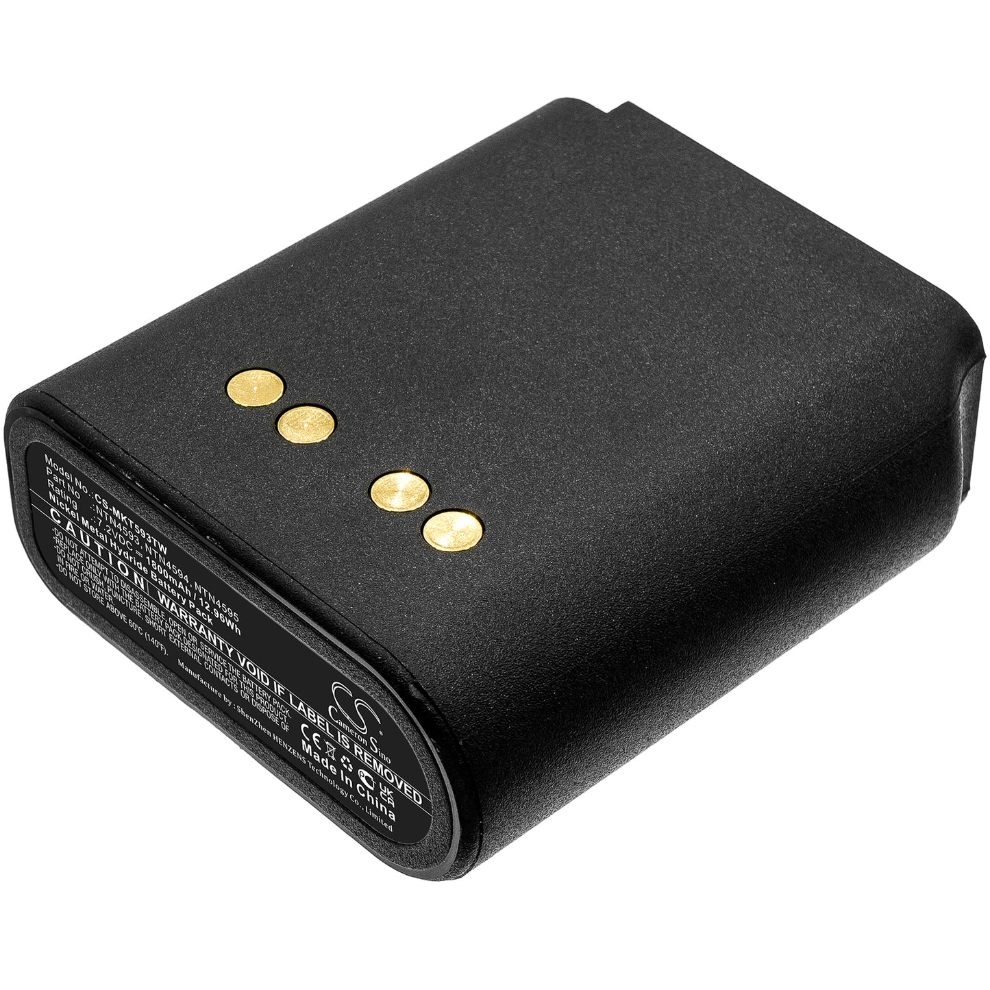 Replacement Battery for Motorola Astro Saber – Two-Way Radio – 1800mAh / 7.2V - image 1