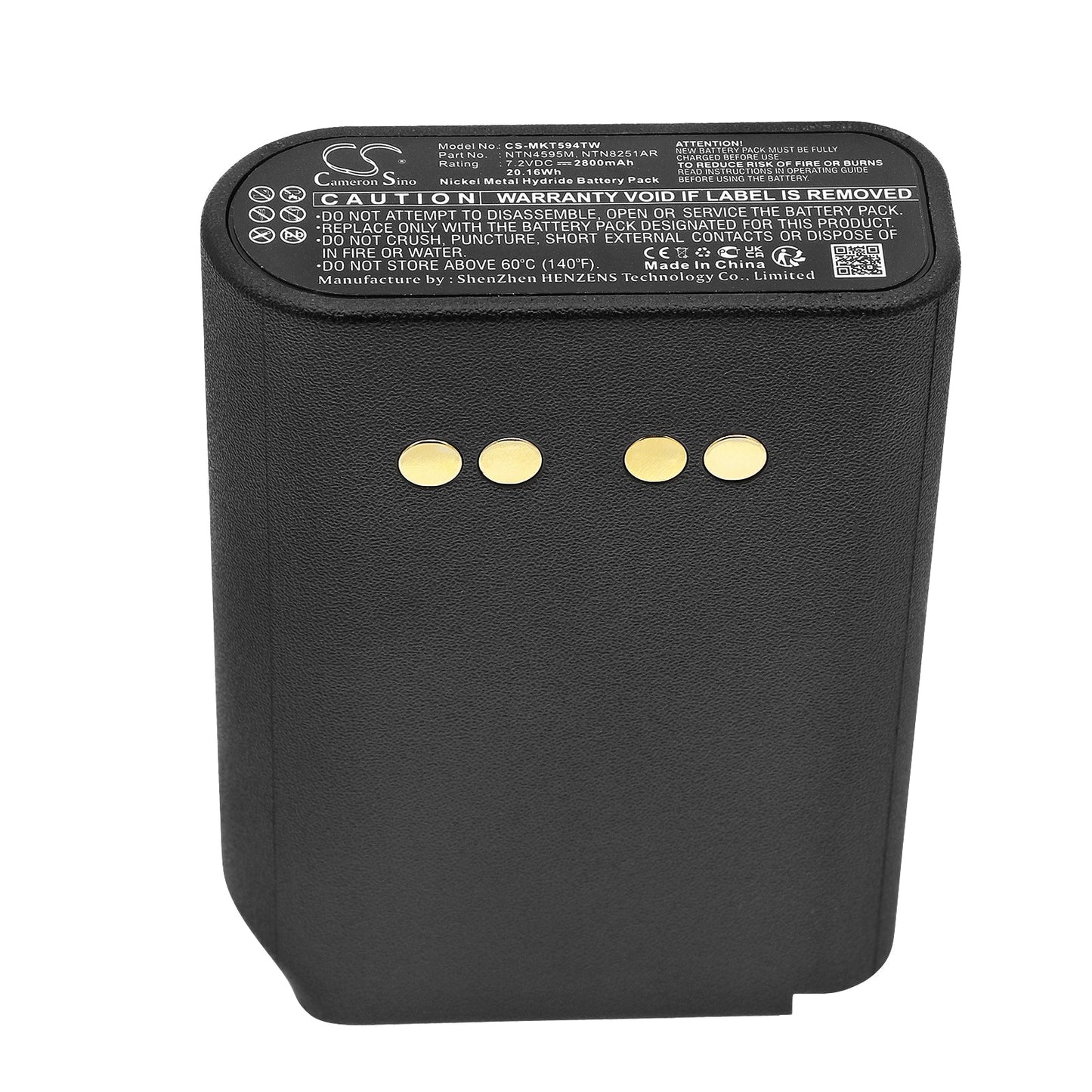 Replacement Battery for Motorola  Astro Saber – Two-Way Radio – 2800mAh / 20.16Wh / 7.2V