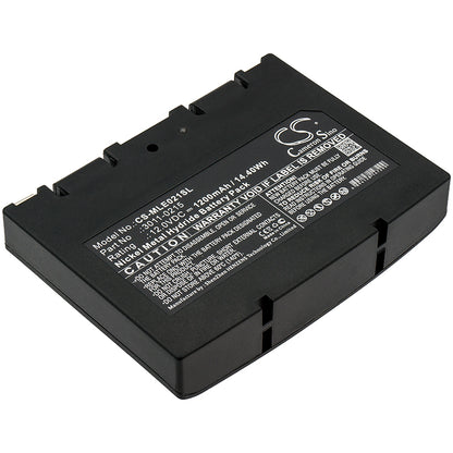 Replacement Battery for Minelab Eureka Gold Metal Detector – Equipment, Survey, Test – 1200mAh / 12V - image 1