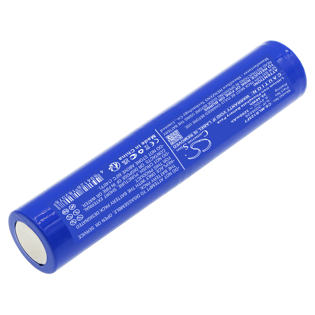 Replacement Battery for Maglite ML150LR – Flashlight – 3200mAh / 6.4V