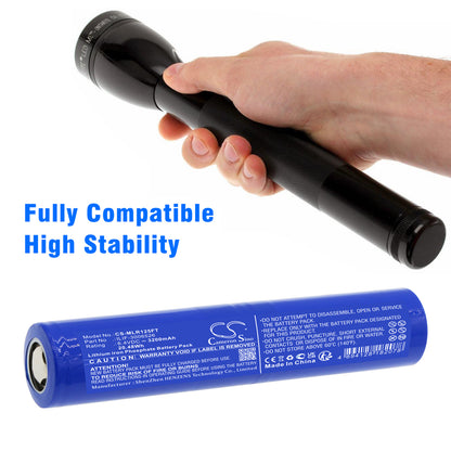 Replacement Battery for Maglite ML150LR – Flashlight – 3200mAh / 6.4V