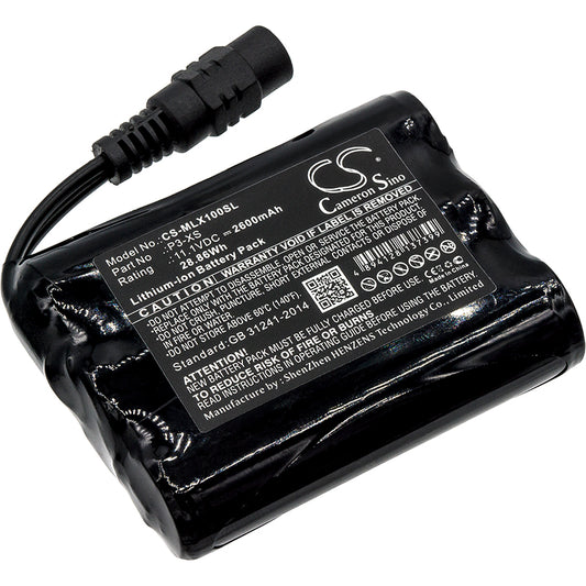 Replacement Battery for Minelab Sovereign XS – Equipment, Survey, Test – 2600mAh / 11.1V