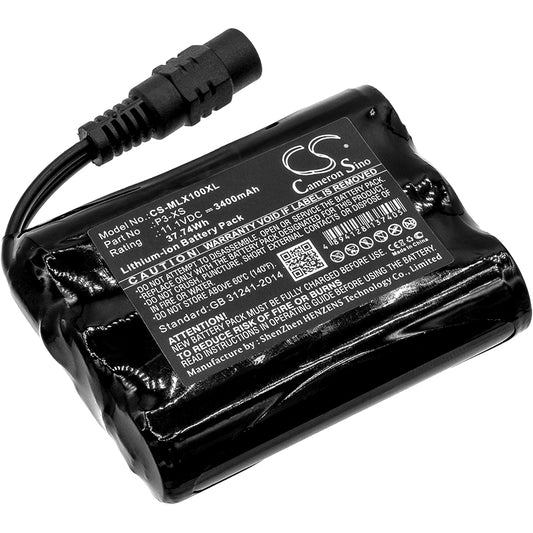 Replacement Battery for Minelab Sovereign XS – Equipment, Survey, Test – 3400mAh / 11.1V