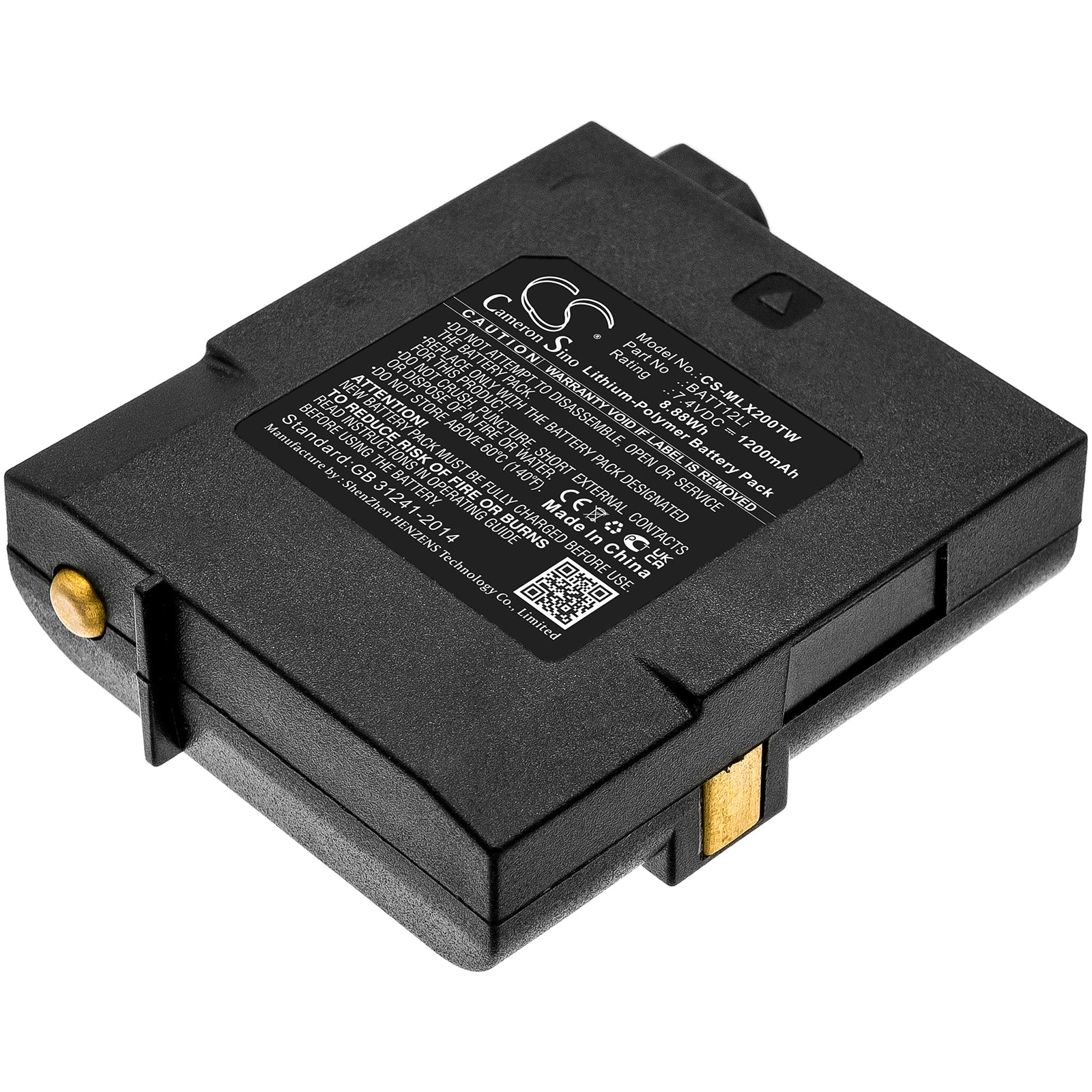 Replacement Battery for Midland G7 Pro – Two-Way Radio – 1200mAh / 7.4V - image 1