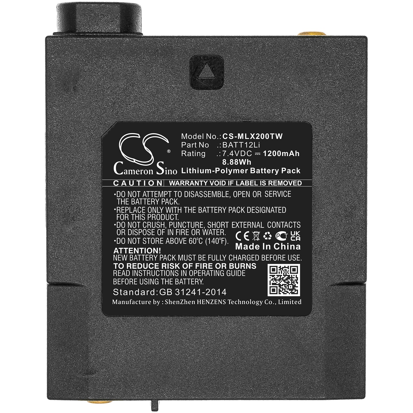 Replacement Battery for Midland G7 Pro – Two-Way Radio – 1200mAh / 7.4V - image 3