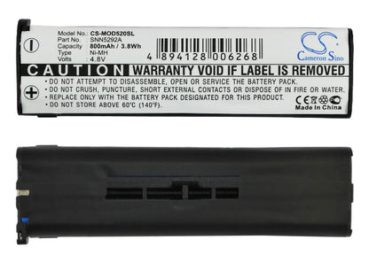 Replacement Battery for E-Plus | Motorola Allround – Mobile, SmartPhone – 800mAh / 4.8V