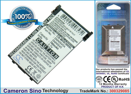 Replacement Battery for Motorola E360 – Mobile, SmartPhone – 780mAh / 3.7V
