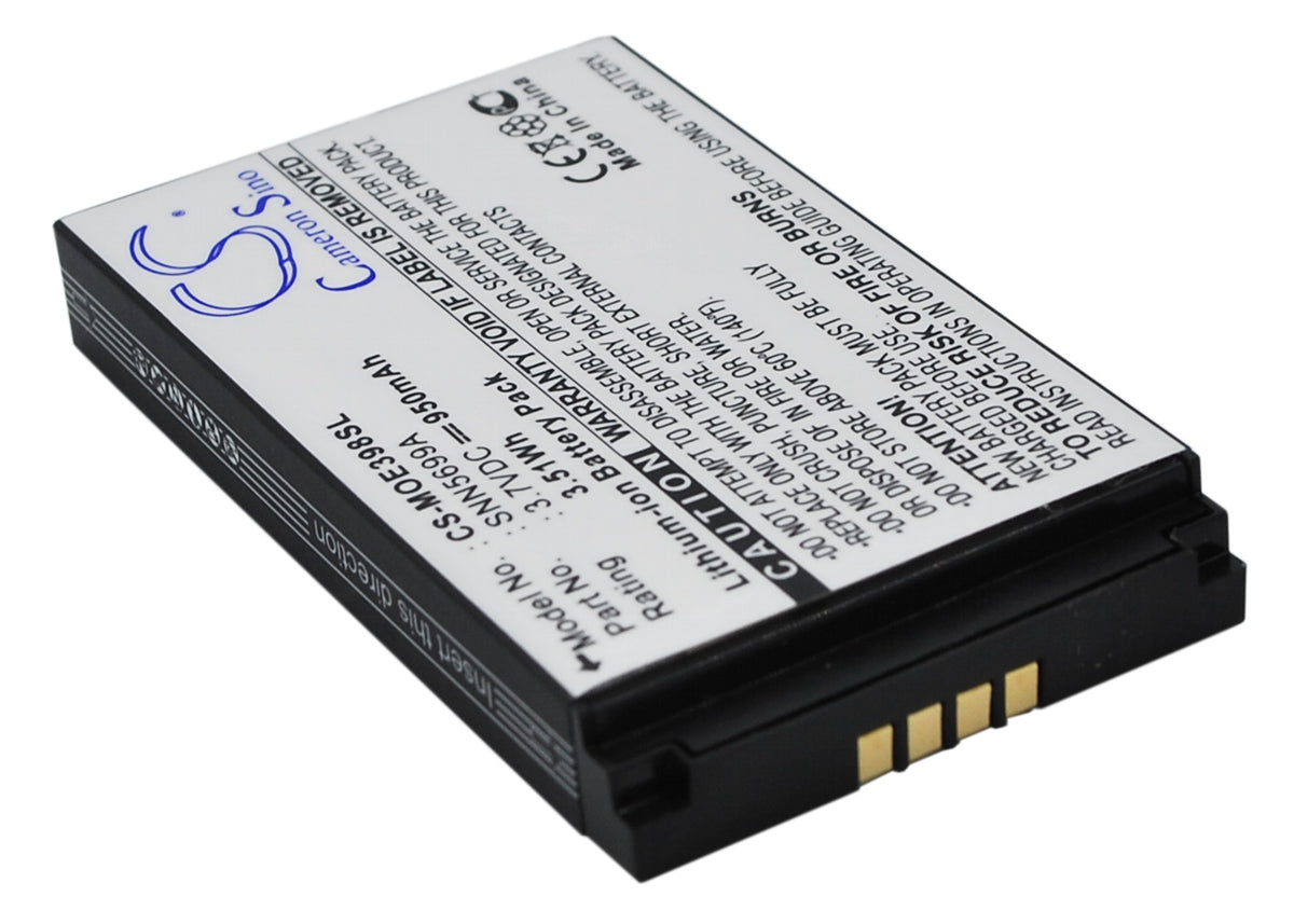 Replacement Battery for Motorola E398 – Mobile, SmartPhone – 950mAh / 3.7V