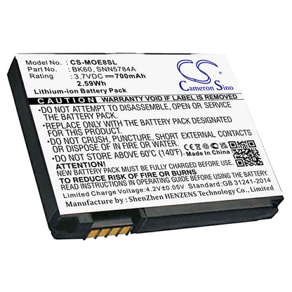 Replacement Battery for Motorola SLVR L9 – Mobile, SmartPhone – 700mAh / 3.7V