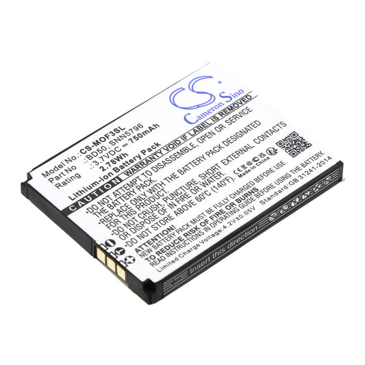 Replacement Battery for Motorola F3 – Mobile, SmartPhone – 750mAh / 3.7V