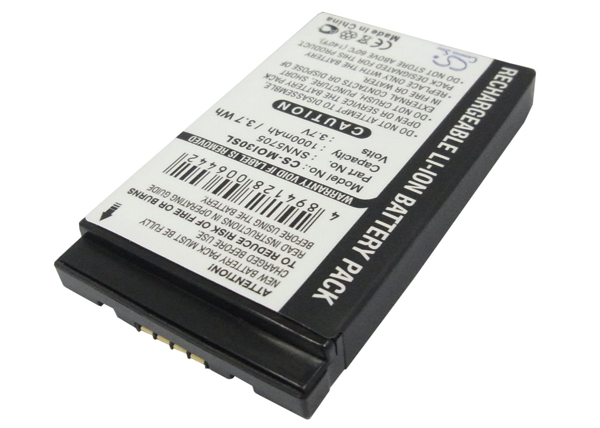 Replacement Battery for Motorola i870 – Mobile, SmartPhone – 1000mAh / 3.7V
