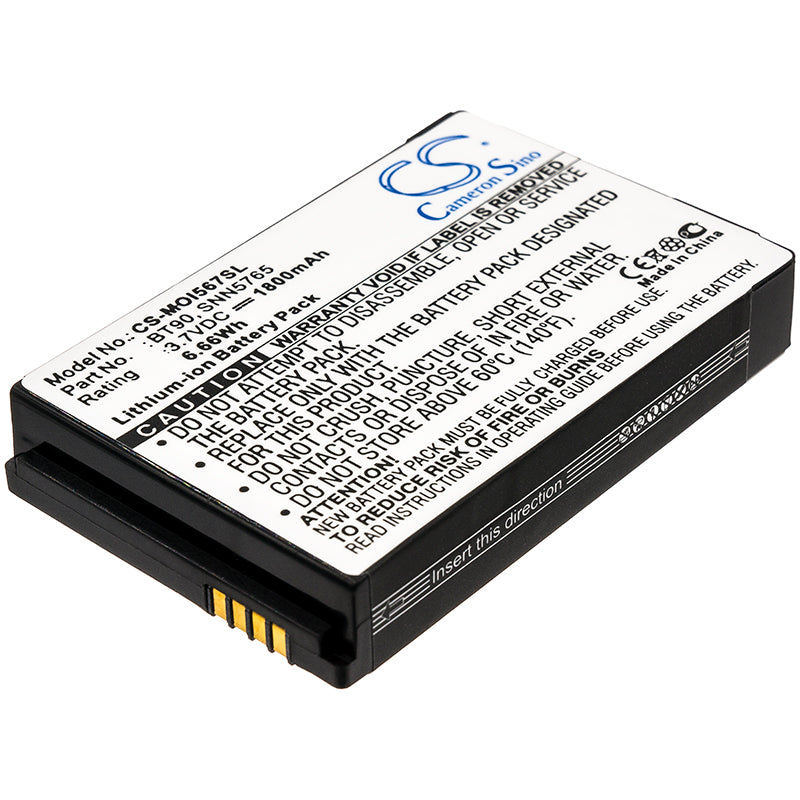 Replacement Battery for Motorola I576 – Mobile, SmartPhone – 1800mAh / 3.7V